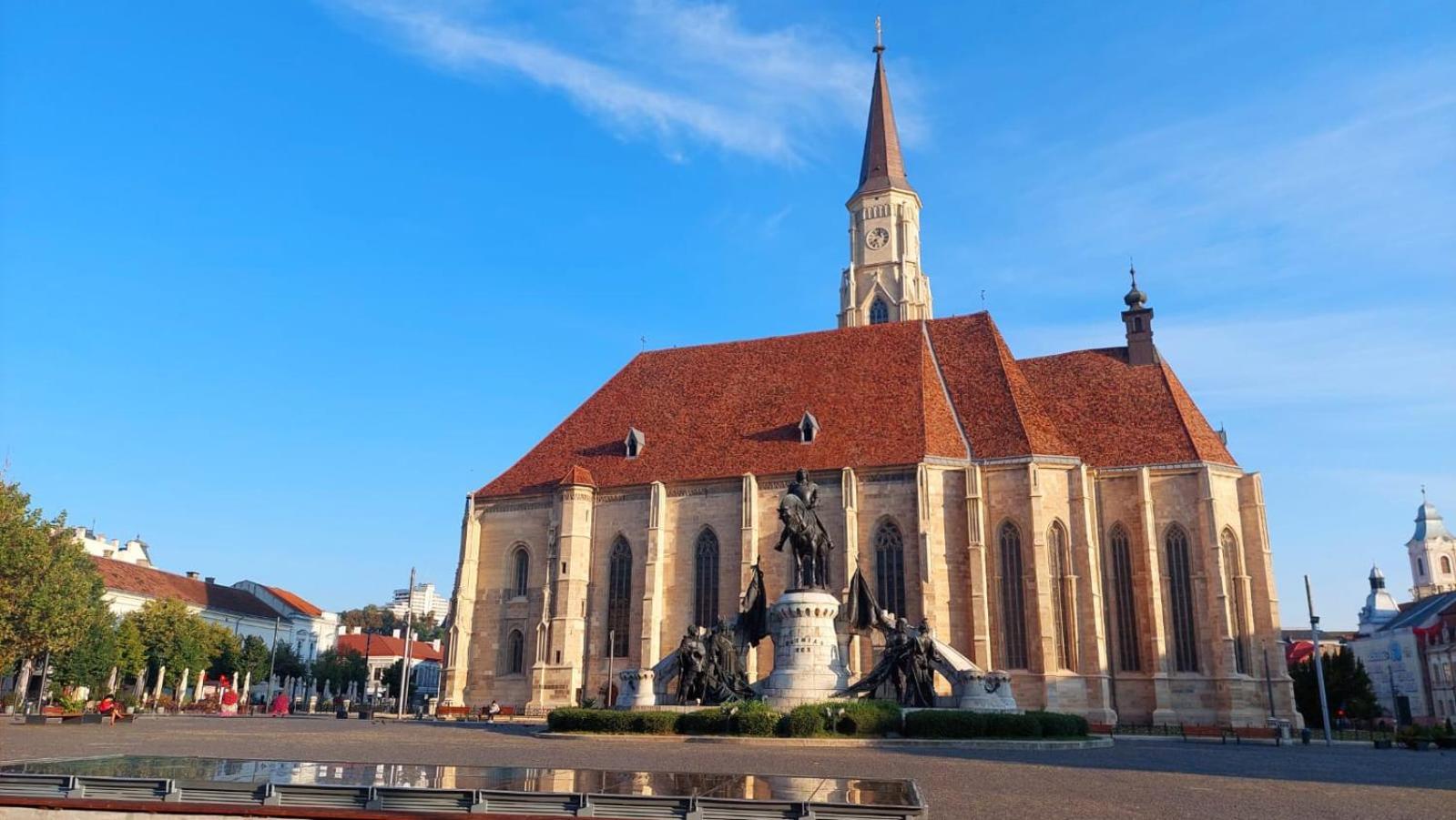 Apartament De Lux Central, P-Ta Matei Corvin Cluj-Napoca Exteriör bild