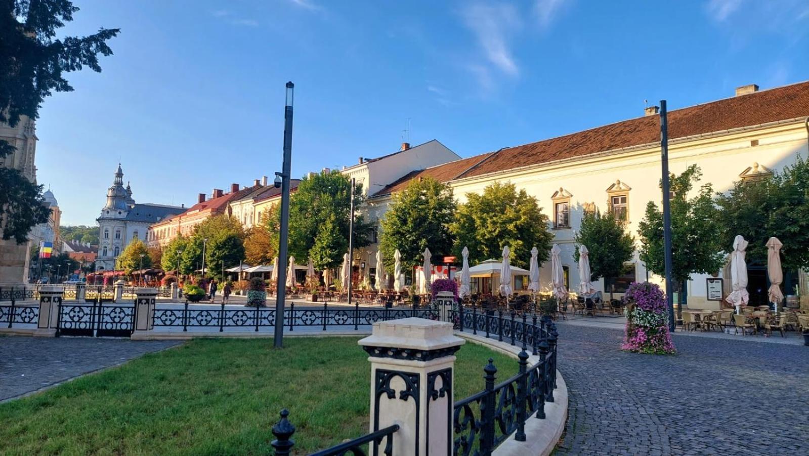 Apartament De Lux Central, P-Ta Matei Corvin Cluj-Napoca Exteriör bild