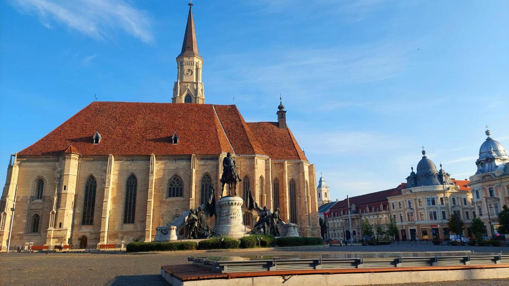 Apartament De Lux Central, P-Ta Matei Corvin Cluj-Napoca Exteriör bild