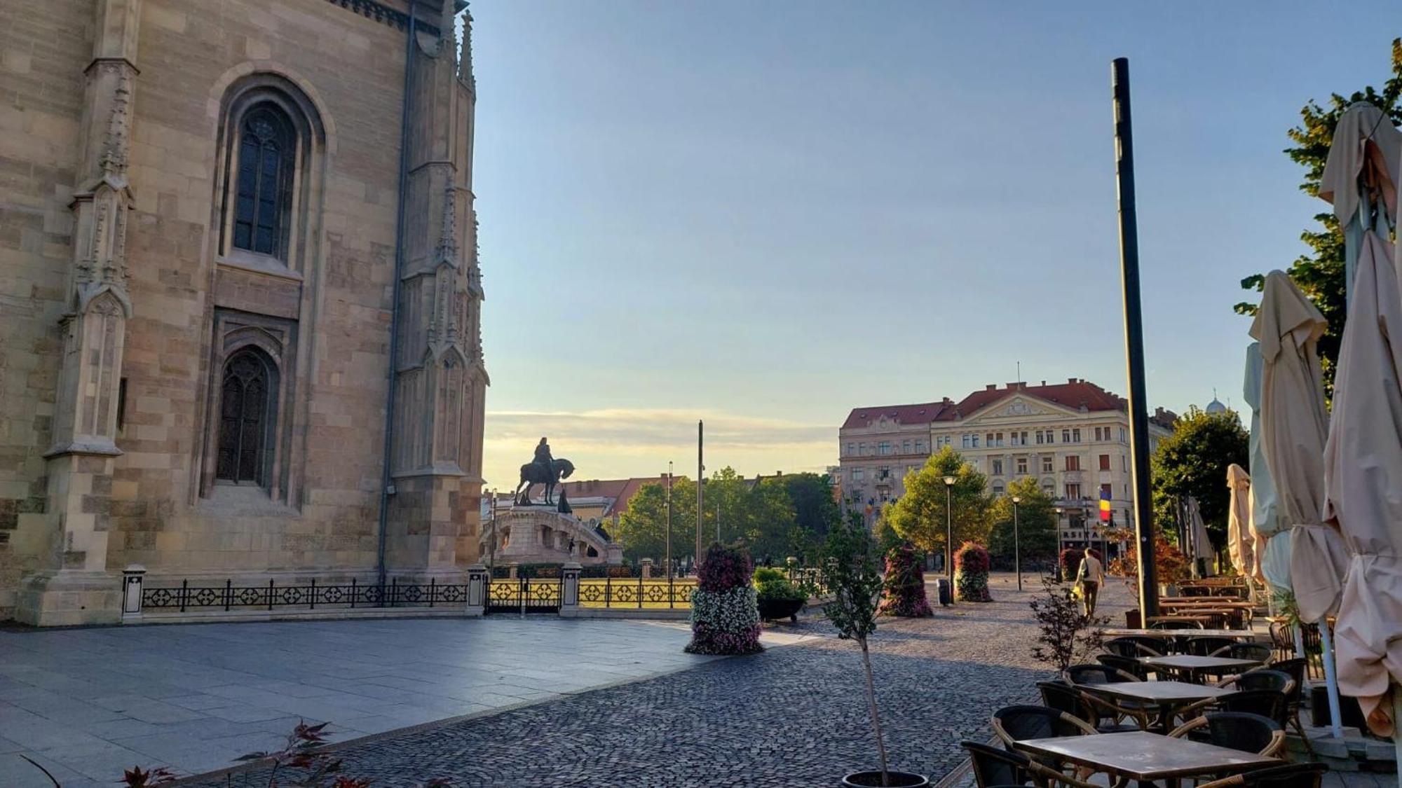 Apartament De Lux Central, P-Ta Matei Corvin Cluj-Napoca Exteriör bild